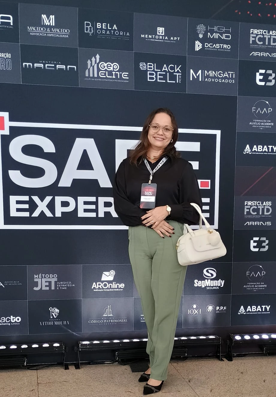 Dra. Vanessa Gonçalves no evento SAFE Experience